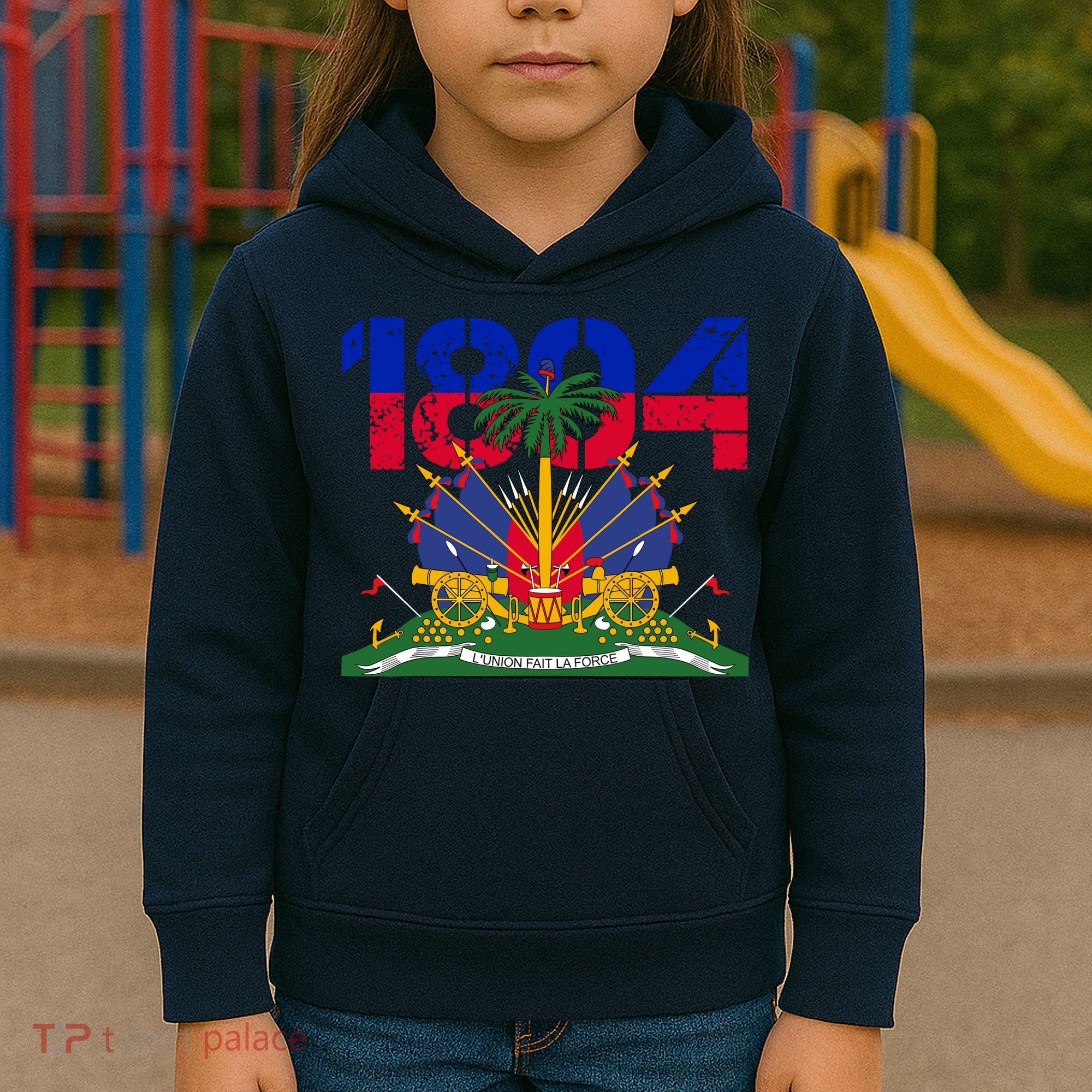 Haitian Revolution 1804 Haiti Haitian Flag Day Independence Kids Hoodie