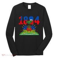 Haitian Revolution 1804 Haiti Haitian Flag Day Long Sleeve Shirt thumb 0