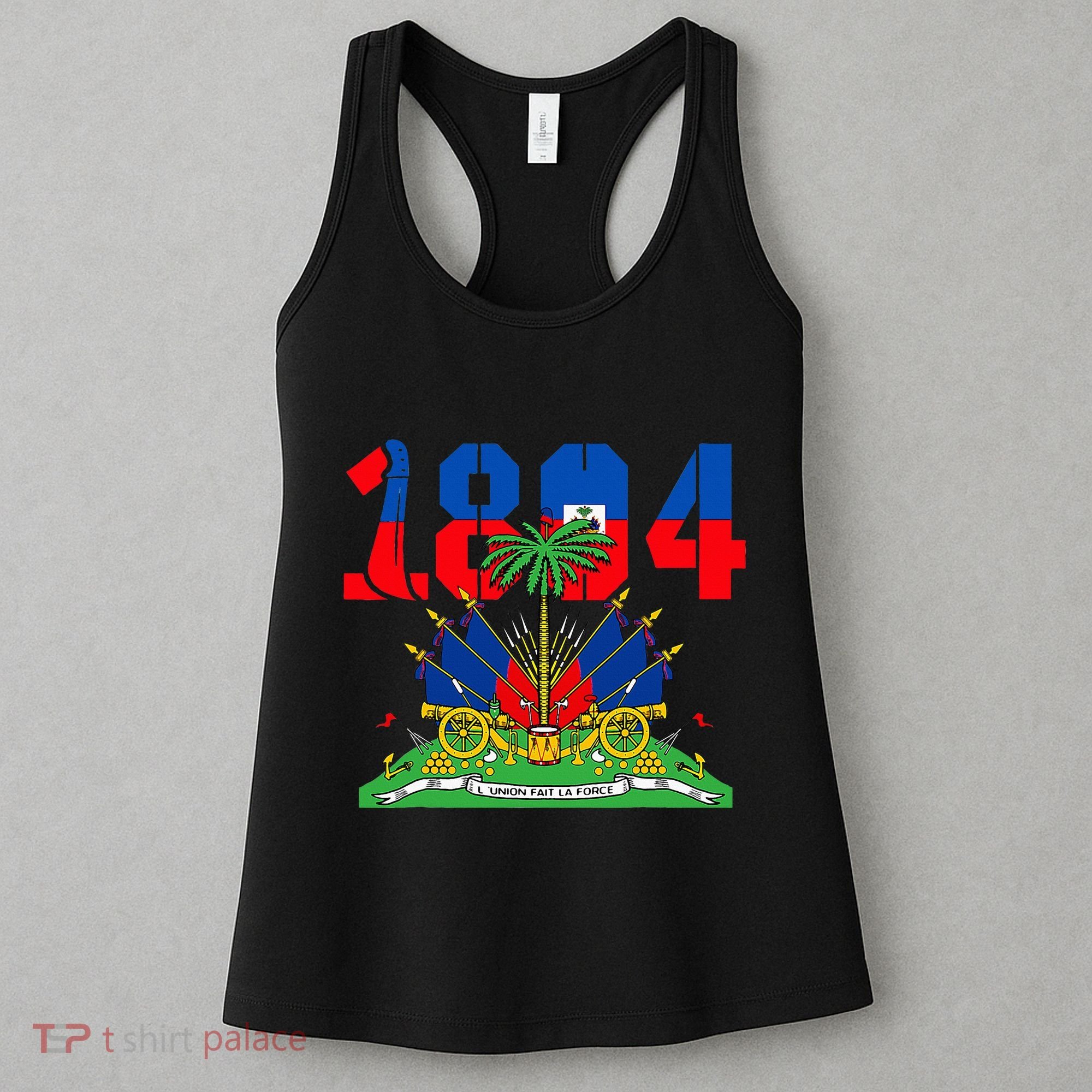 Haitian Revolution 1804 Haiti Haitian Flag Day Women's Tank Top