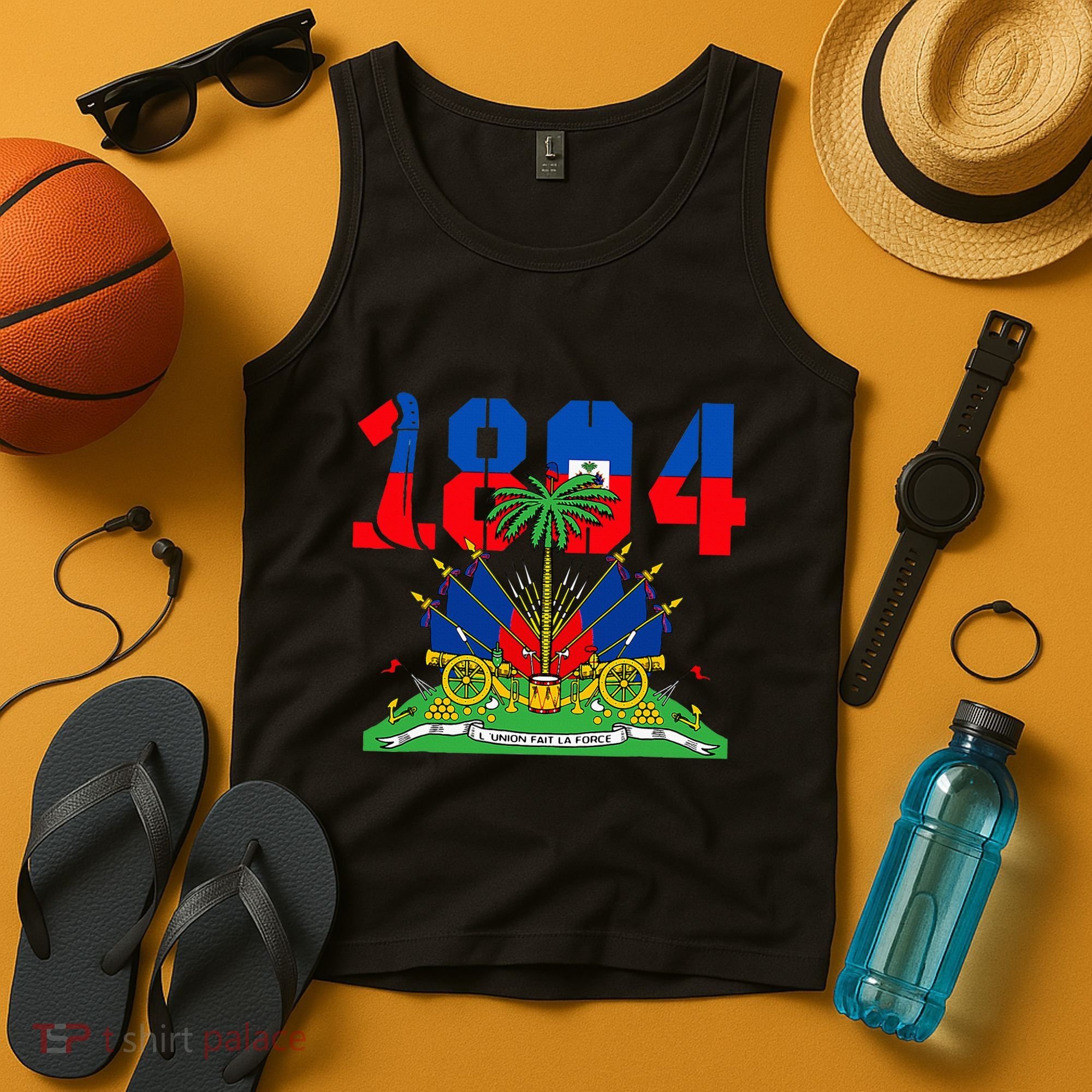 Haitian Revolution 1804 Haiti Haitian Flag Day Tank Top