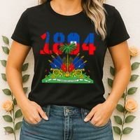 Haitian Revolution 1804 Haiti Haitian Flag Day Women's T-Shirt thumb 2