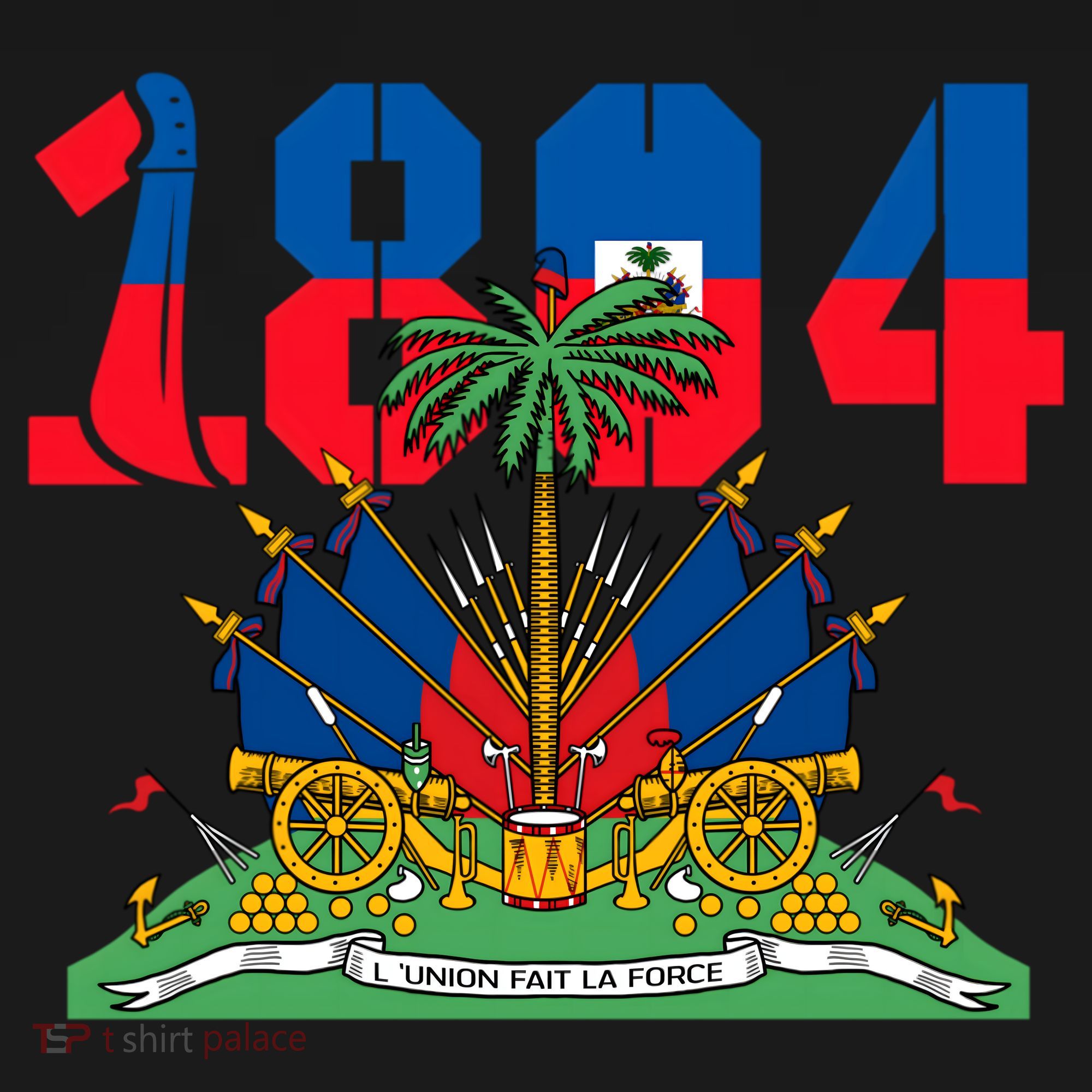 Haitian Revolution 1804 Flag Day Gift Ornament