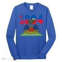 Haitian Revolution 1804 Flag Day Gift Long Sleeve Shirt thumb 0