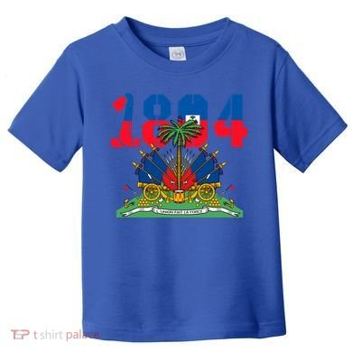 Haitian Revolution 1804 Flag Day Gift Toddler T-Shirt