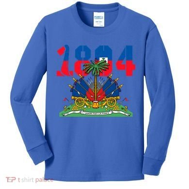 Haitian Revolution 1804 Flag Day Gift Kids Long Sleeve Shirt