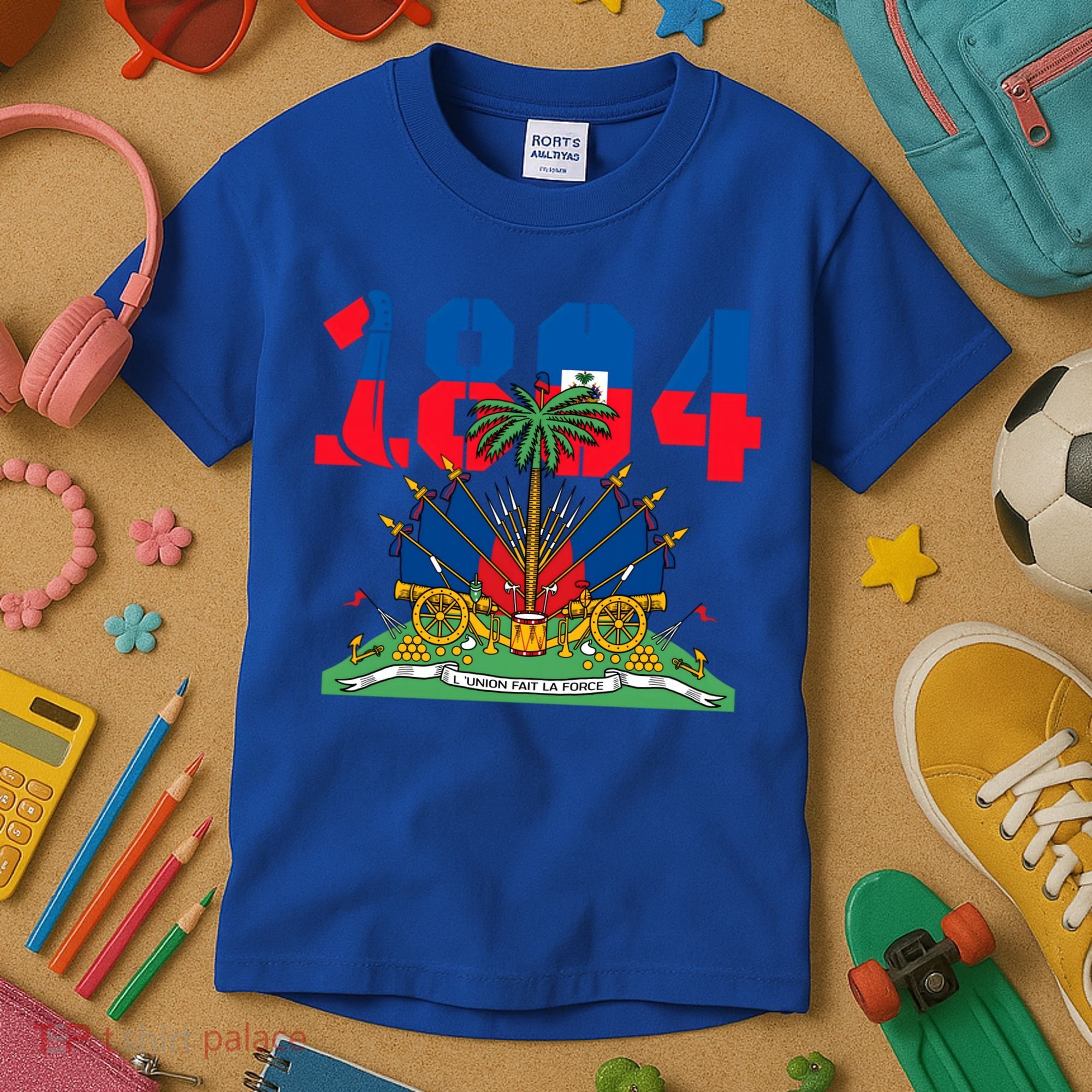 Haitian Revolution 1804 Flag Day Gift Kids T-Shirt