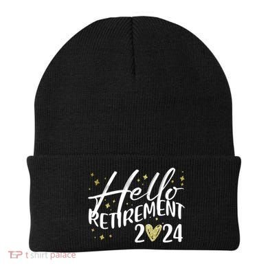 Hello Retiret 2024 Retired Retiring Cool Gift Beanie