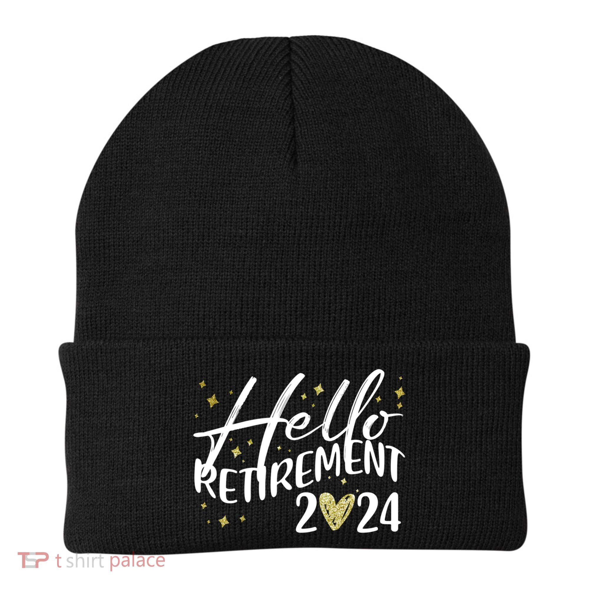 Hello Retiret 2024 Retired Retiring Cool Gift Beanie