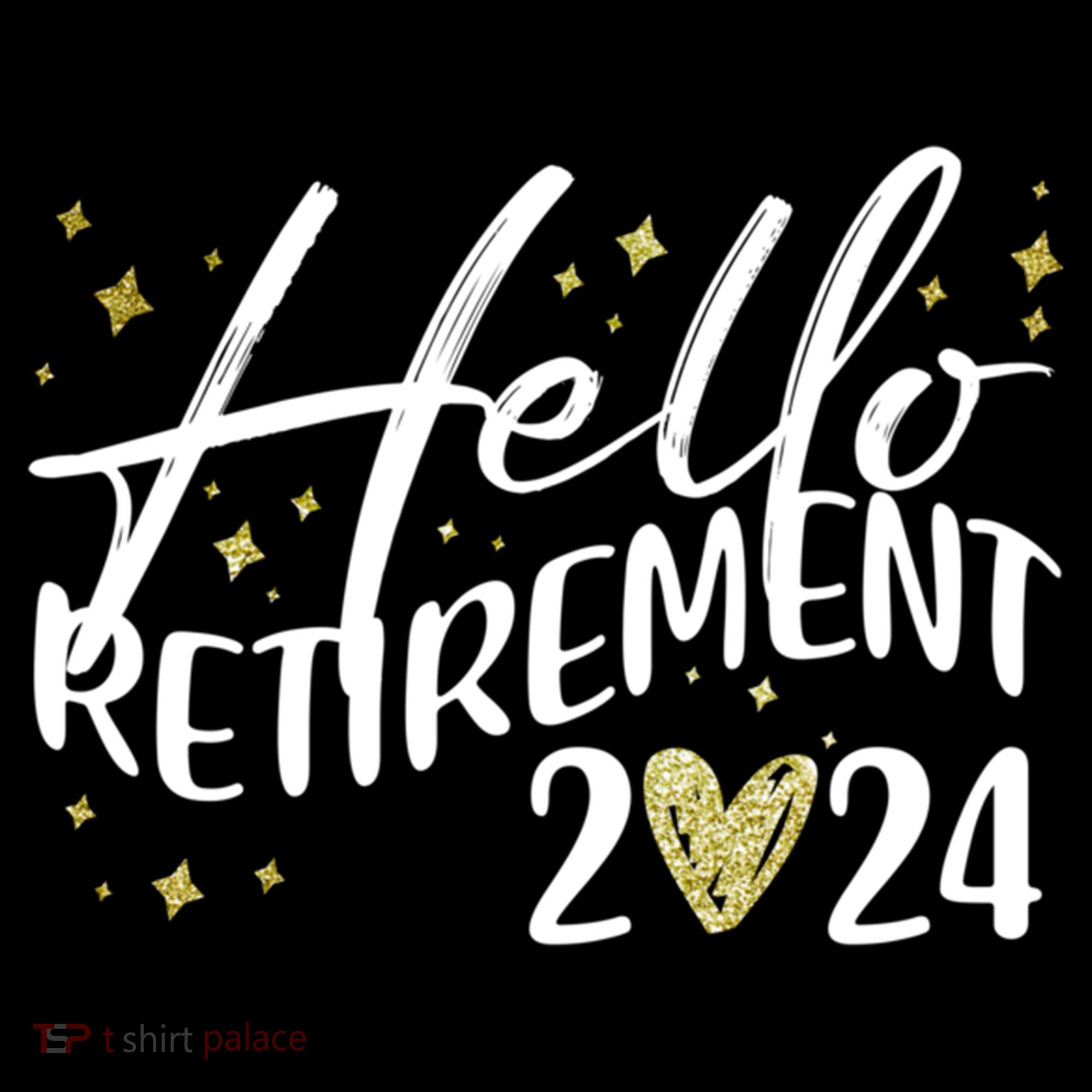 Hello Retiret 2024 Retired Retiring Cool Gift Women's Hoodie