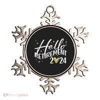 Hello Retiret 2024 Retired Retiring Cool Gift Ornament thumb 0