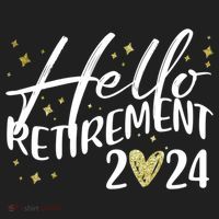 Hello Retiret 2024 Retired Retiring Cool Gift Golf Towel thumb 3