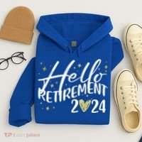 Hello Retiret 2024 Retired Retiring Cool Gift Hoodie thumb 4