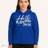 Hello Retiret 2024 Retired Retiring Cool Gift Hoodie thumb 5