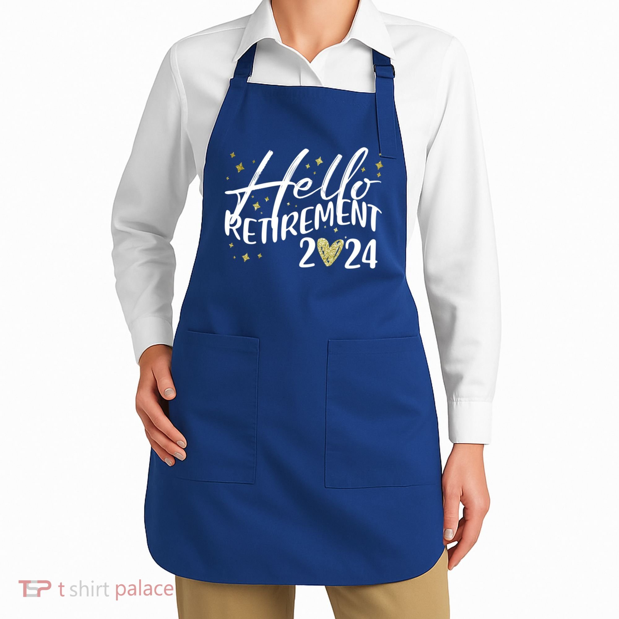Hello Retiret 2024 Retired Retiring Cool Gift Apron