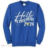Hello Retiret 2024 Retired Retiring Cool Gift Sweatshirt thumb 0