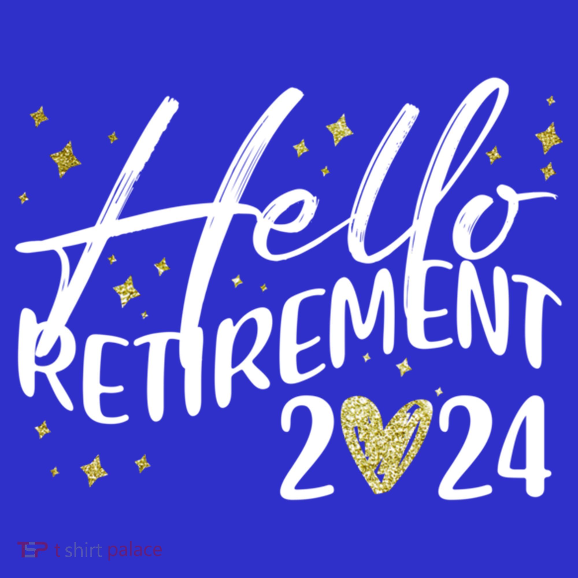Hello Retiret 2024 Retired Retiring Cool Gift Women's Tank Top