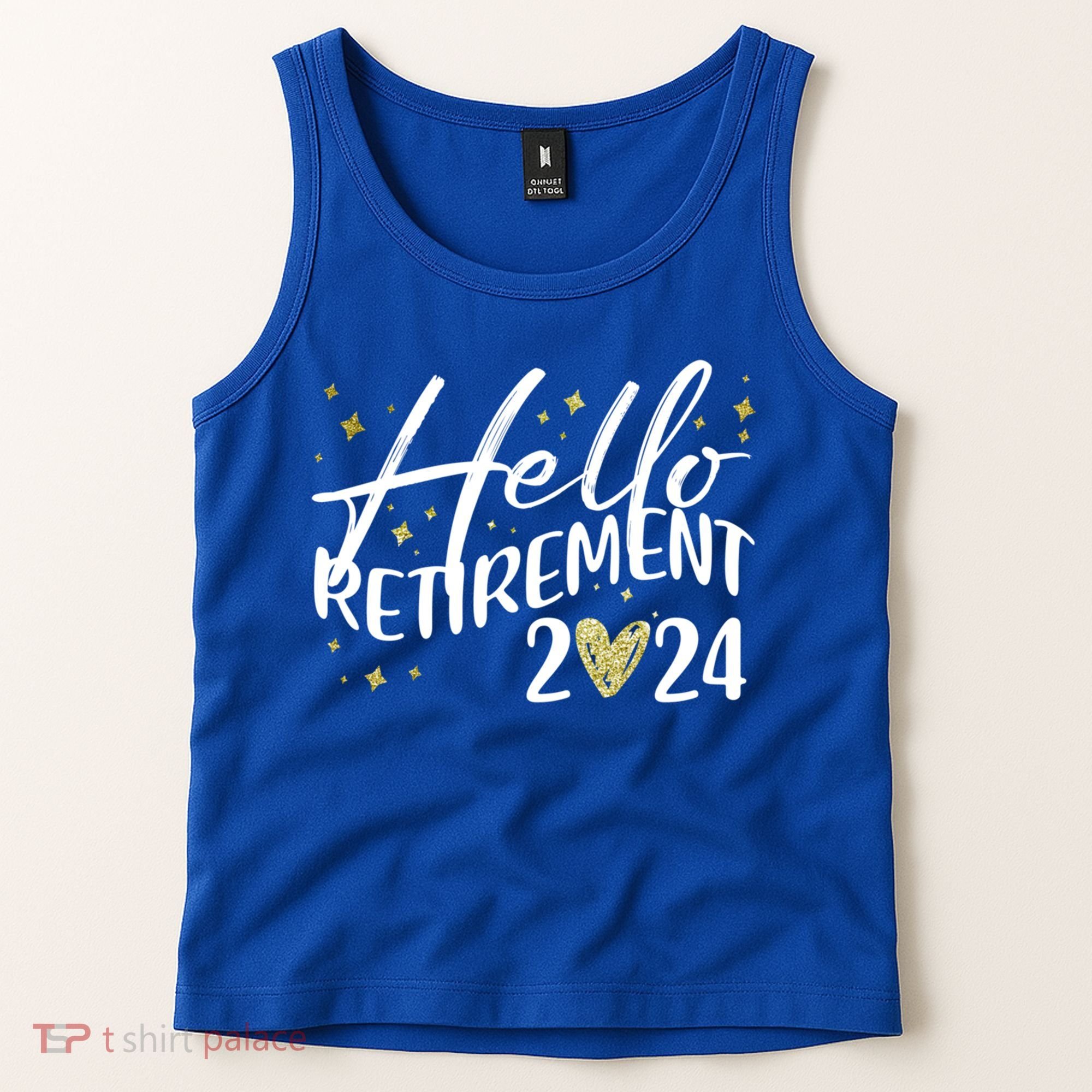 Hello Retiret 2024 Retired Retiring Cool Gift Tank Top