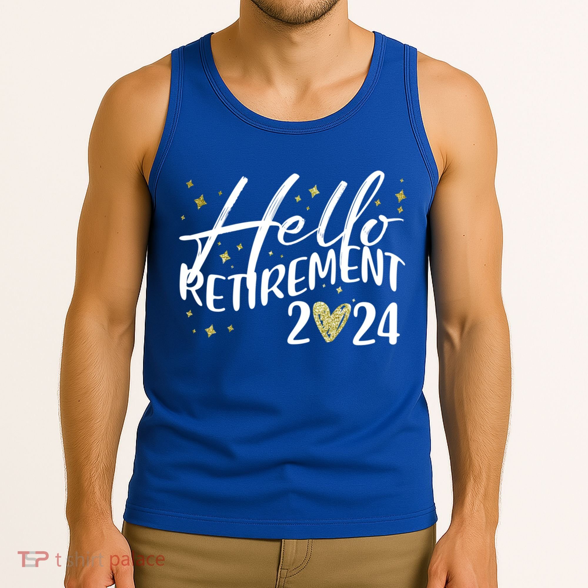Hello Retiret 2024 Retired Retiring Cool Gift Tank Top