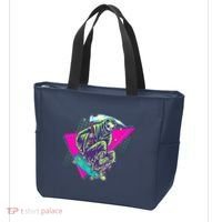 Halloween Retro 80's Skateboarding Grim Reaper Tote Bag thumb 3