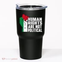 Human Rights Are Not Political Support Palestine And Gaza Tumbler thumb 0