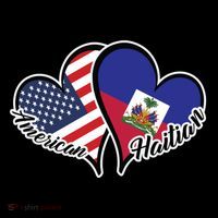 Haitian Roots American Usa Flag Heart Half Haitian Haiti Gift Coffee Mug thumb 5