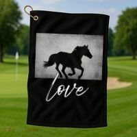 Horse Riding Apparel Horse Golf Towel thumb 1