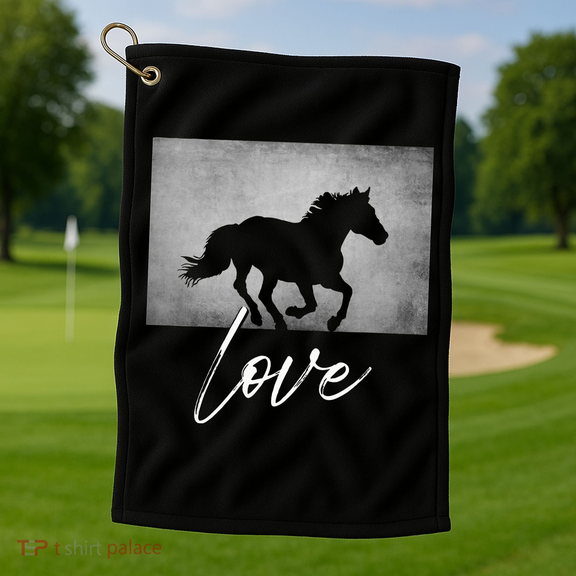 Horse Riding Apparel Horse Golf Towel
