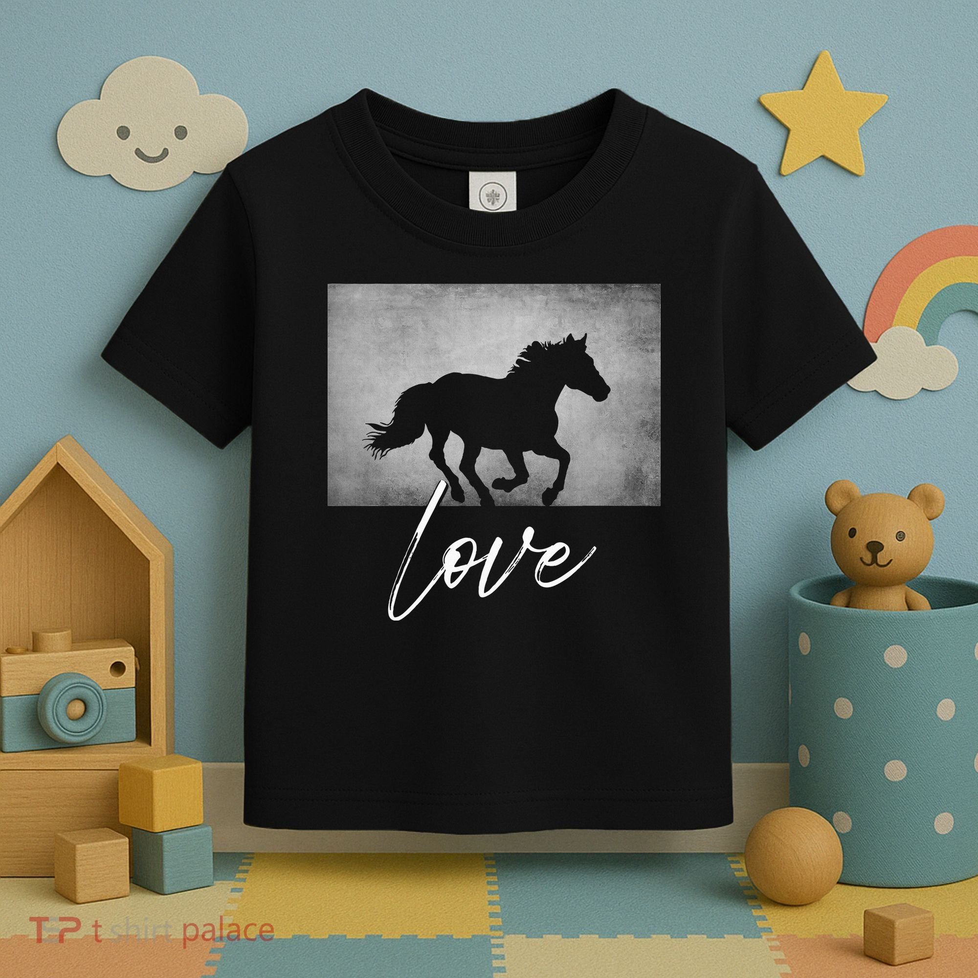 Horse Riding Apparel Horse Toddler T-Shirt