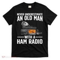 Ham Radio Art For Grandpa Amateur Radio Ham Operator T-Shirt thumb 0