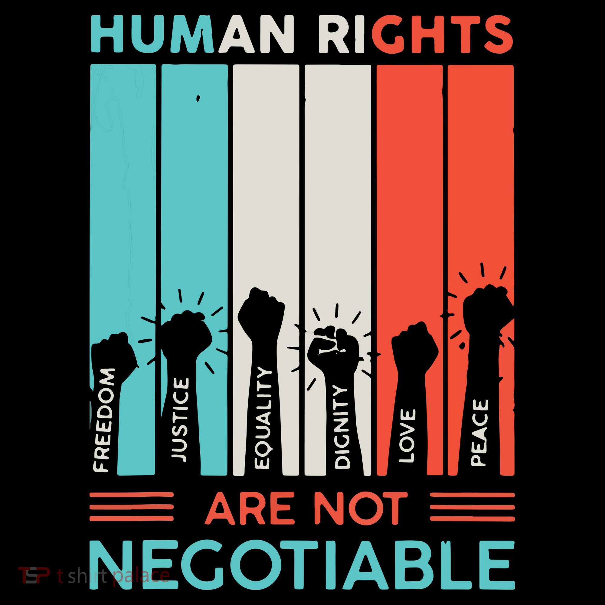 Human Rights Are Not Negotiable Coffee Mug