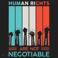 Human Rights Are Not Negotiable Tumbler thumb 3