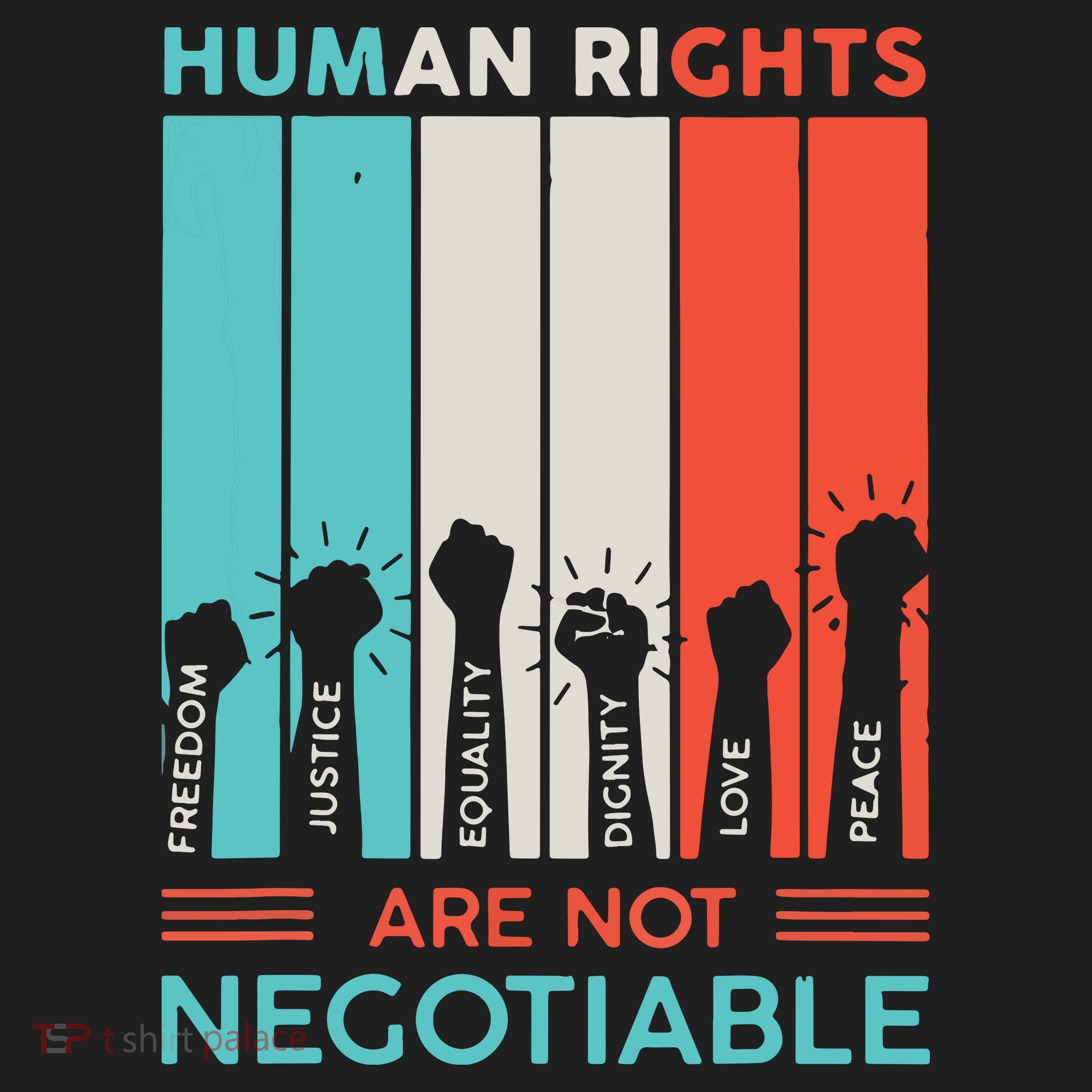 Human Rights Are Not Negotiable Tumbler