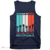 Human Rights Are Not Negotiable Tank Top thumb 0