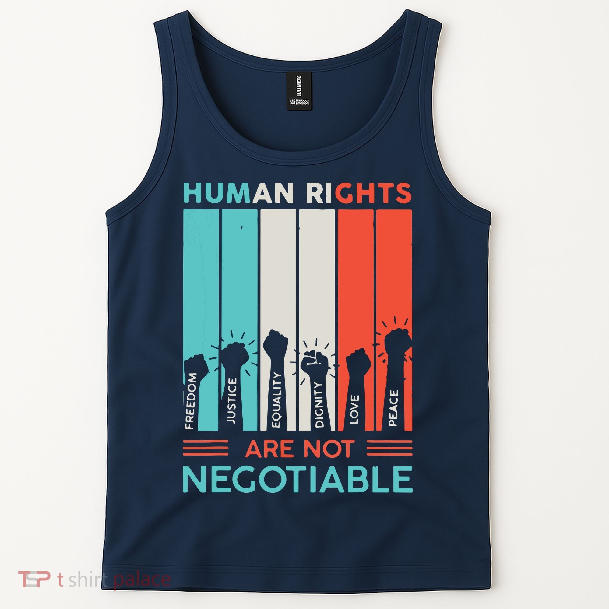 Human Rights Are Not Negotiable Tank Top