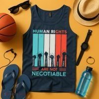 Human Rights Are Not Negotiable Tank Top thumb 4
