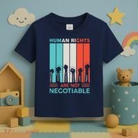 Human Rights Are Not Negotiable Toddler T-Shirt thumb 3