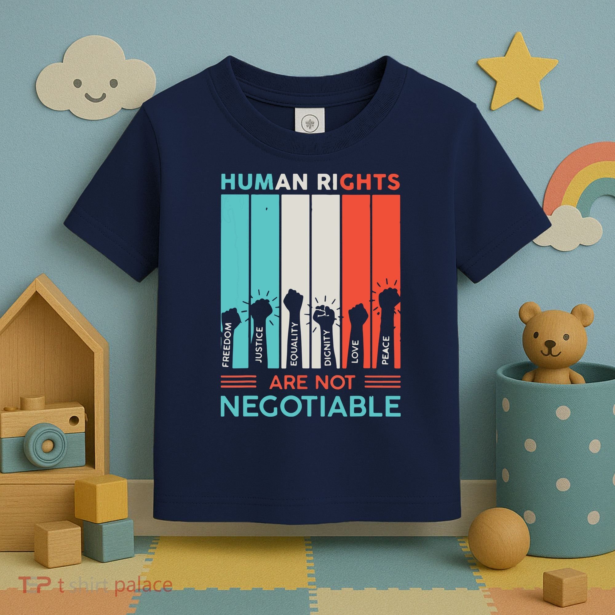 Human Rights Are Not Negotiable Toddler T-Shirt