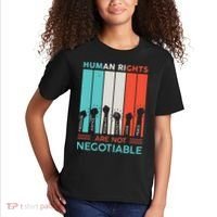 Human Rights Are Not Negotiable Kids T-Shirt thumb 2