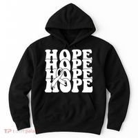 Hope Ribbon Breast Cancer Awareness Month Hoodie thumb 0
