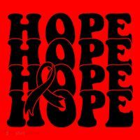 Hope Ribbon Breast Cancer Awareness Month Santa Hat thumb 1