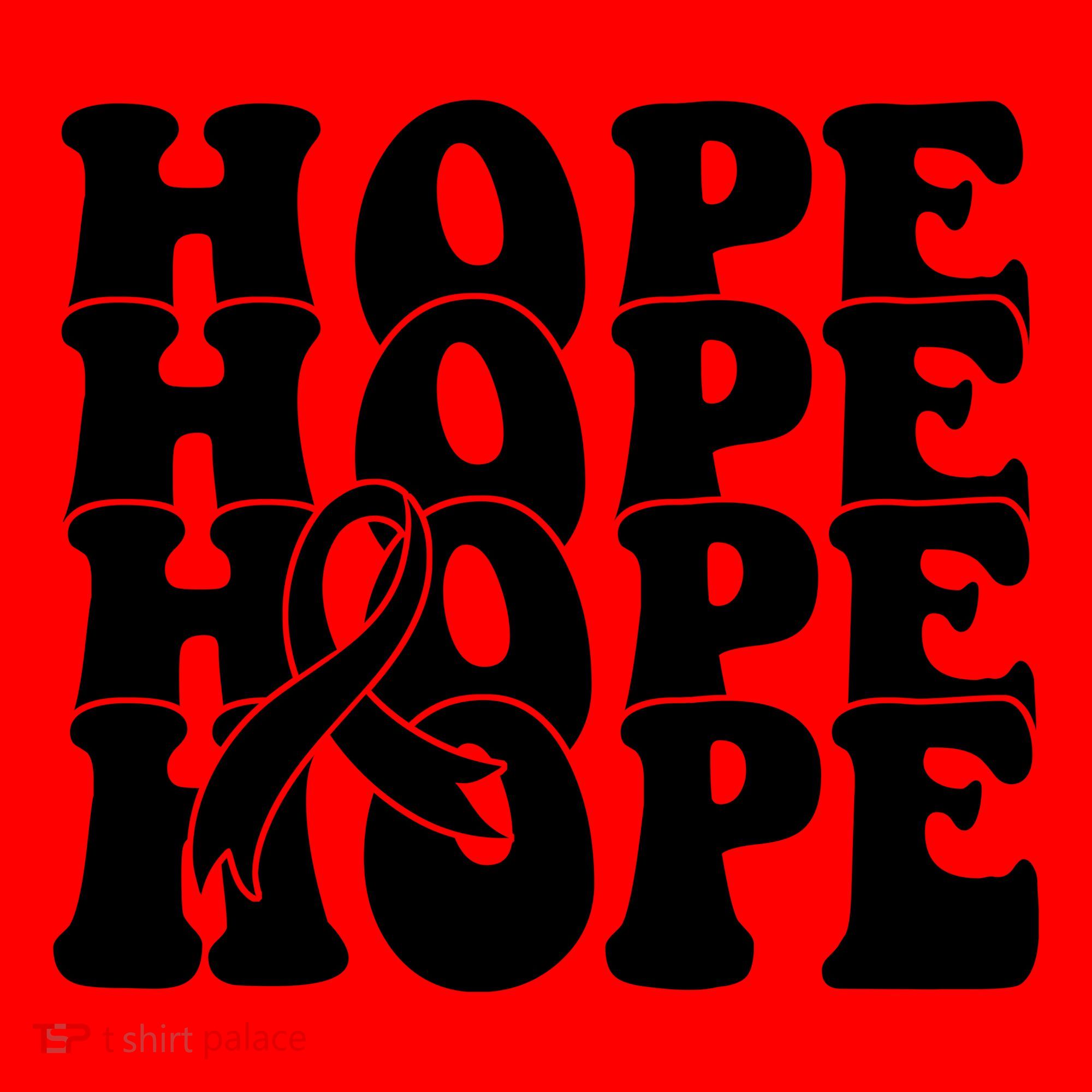 Hope Ribbon Breast Cancer Awareness Month Santa Hat