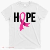 Hope Ribbon Breast Cancer Awareness Month T-Shirt thumb 0