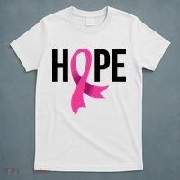 Hope Ribbon Breast Cancer Awareness Month T-Shirt thumb 5