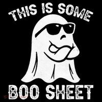 Halloween Retro Boo Ghost This Is Some Boo Sheet Women's Hoodie thumb 2