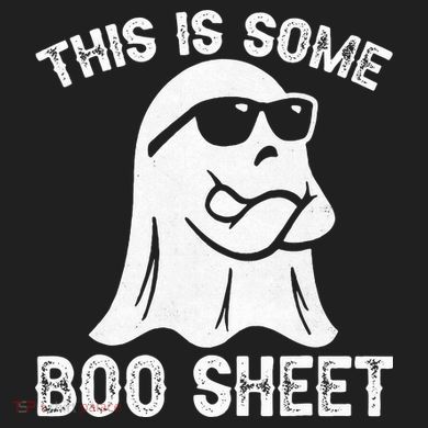 Halloween Retro Boo Ghost This Is Some Boo Sheet Crop Fleece Hoodie