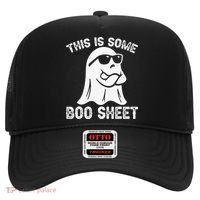 Halloween Retro Boo Ghost This Is Some Boo Sheet Hat thumb 0
