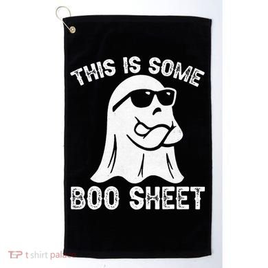 Halloween Retro Boo Ghost This Is Some Boo Sheet Golf Towel