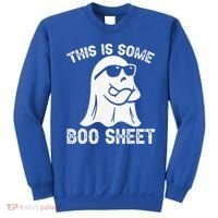 Halloween Retro Boo Ghost This Is Some Boo Sheet Sweatshirt thumb 0