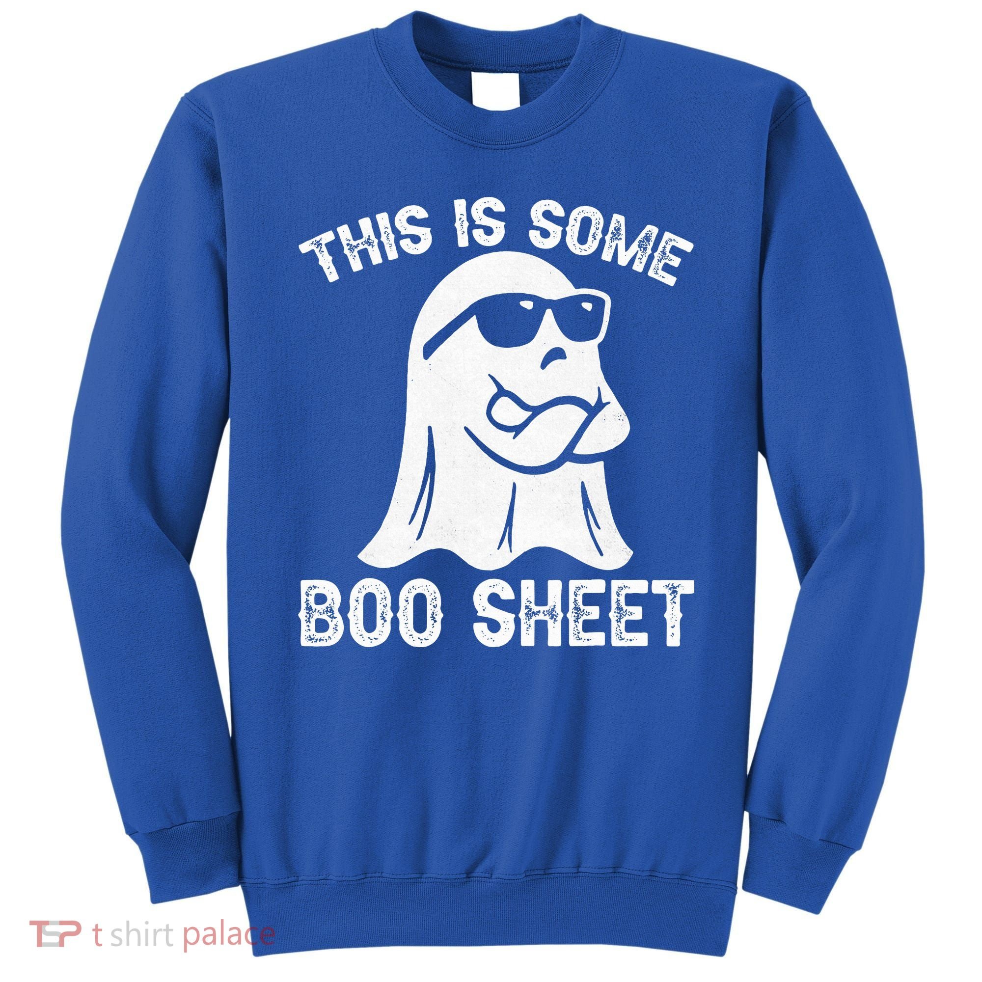 Halloween Retro Boo Ghost This Is Some Boo Sheet Sweatshirt