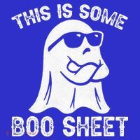 Halloween Retro Boo Ghost This Is Some Boo Sheet Visor thumb 3